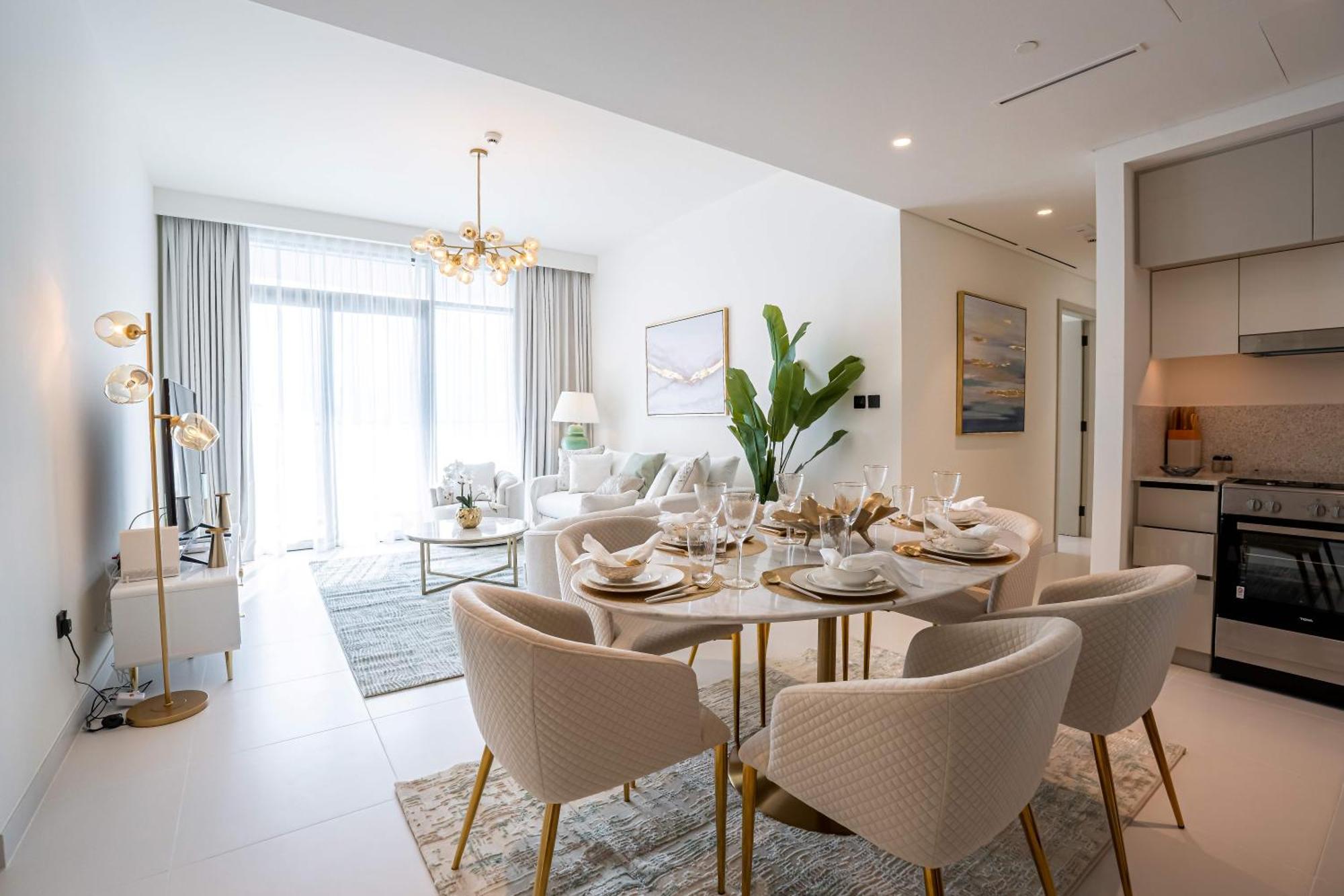 Veluxa - Luxe 2bed In Beachfront شقة دبي